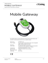 ioLiiving Mobile Gateway User manual