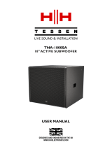 HH Electronics TNA-1800SA User manual
