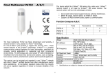 Z-Wave PAT02 3-in-1 Flood Multisensor User manual
