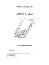 PAX A35 User manual