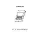 PAX D170 User manual