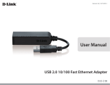 D-Link D-Link DUB-E100 USB 2.0 100 Fast Ethernet Adapter User manual