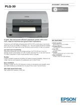 Epson PLQ-30 User manual