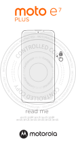 Motorola Moto E7 User manual