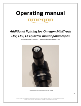 Omegon LX2 Quattro Mount Polar Scope User manual