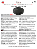 Audio System SUBFRAME-R-10-FLAT-EVO2 SERIES User manual
