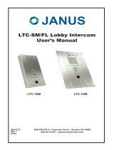Janus LTC-SMFL Lobby Intercom User manual