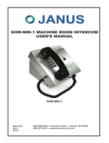 Janus SHW-MRI-1 User manual