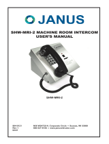 Janus SHW-MRI-2 User manual
