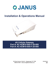 Janus AC-4CM10-640-F-20-000 User manual