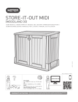 Keter WOODLAND 30 User manual