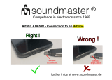 Soundmaster AD6SW User manual