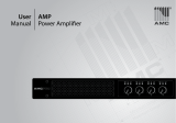 AMC PRO AMP Power Amplifier User manual