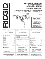 RIDGID R7122 User manual