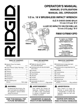 RIDGID R86012K User manual