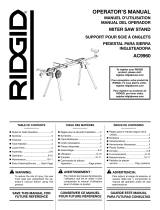 RIDGID AC9960 User manual