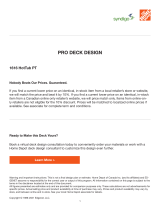 syndigo 1616-HotTub PT PRO DECK DESIGN User manual