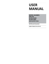 FOAMit FG-NA-26SS User manual