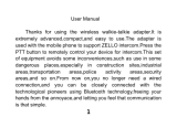 Klein electronics BluPTT-Mini User manual