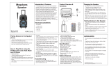 Bway 7485 User manual