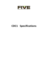 FIVE CDC1 User manual
