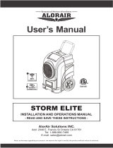 AlorAir Storm Elite User manual