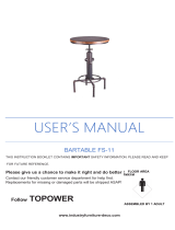 BARTABLE FS-11 User manual