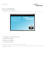 Optoma DS-3120PMG+ 120 Inchs Diagonal 4:3 User manual