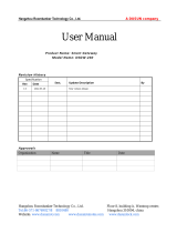 Hangzhou Roombanker Technology DSGW-230 User manual