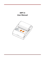 Xiamen Hanin Electronic Technology MPT-II User manual