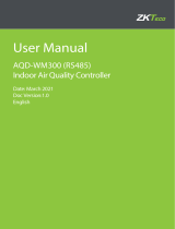ZKTeco AQD-WM300 User manual