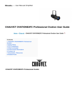 Chauvet Professional Ovation Rêve E-3 Acoustic User manual