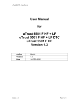 Identiv uTrust 5501 F User manual