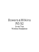 Bowers And Wilkins Pi5 S2 In Ear True Wireless Headphone User manual