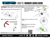 DECKED AD30 DRAWER LOCK NYLON PAWL ANTI-ROTATION User manual