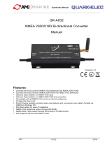 Quark-Elec QK-A032 NMEA 2000/0183 Bi-Directional Converter User manual