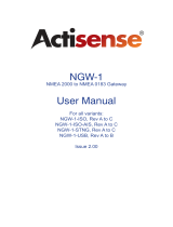 Actisense NGW-1 User manual