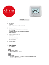 klima SF300 User manual