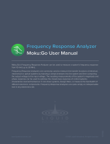 Liquid Instruments Moku:Go Frequency Response Analyzer User manual