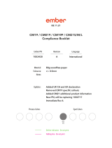 Ember CM19 Heated coffee mug User manual