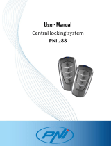 PNI 288 Central Locking User manual