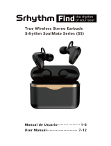 Srhythm True Wireless Stereo Earbuds SoulMate Series (S5) User manual