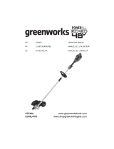 Greenworks STE406 User manual