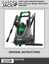 GARDEN JACKPWV1500 3 In 1 Pressure Washer Wet and Dry