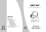 LIGHT SKY PL1215 User manual