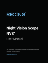 REXING NVS1 User manual