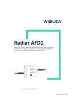WiSilica Radiar AFD1 User manual