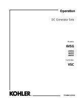 Kohler 6VSG User manual