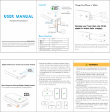 Dongguan B01PW Portable Power bank User manual