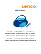 Lenco SCD-620 User manual